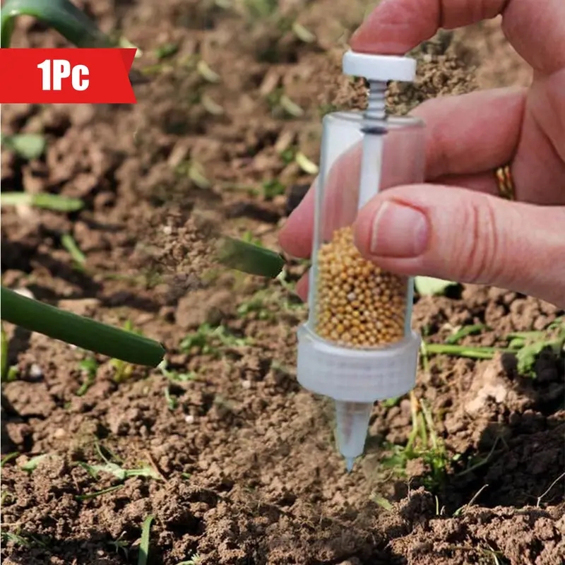 Gardening Tools Essential - 1 szt. Ręczny dozownik nasion, mini