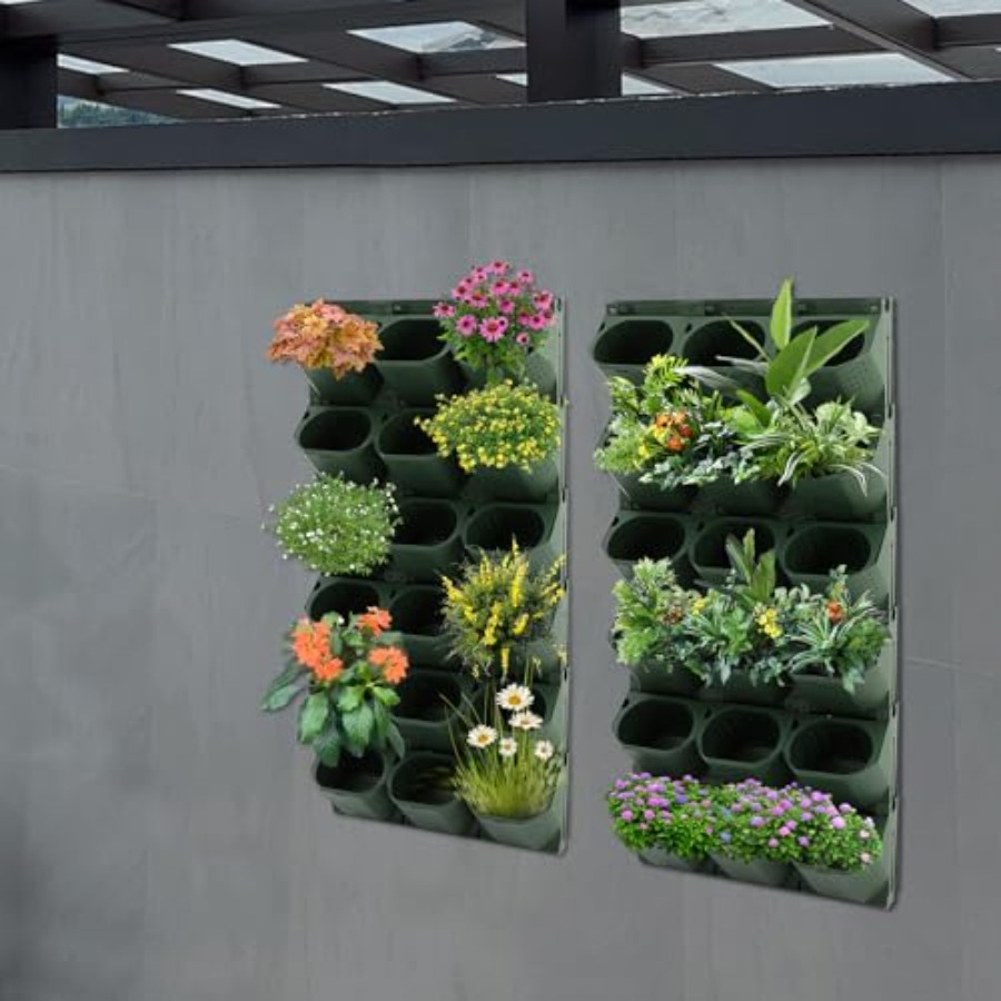 36-gniazdowa doniczka ścienna  – Self-Watering Planter recenzja i cena