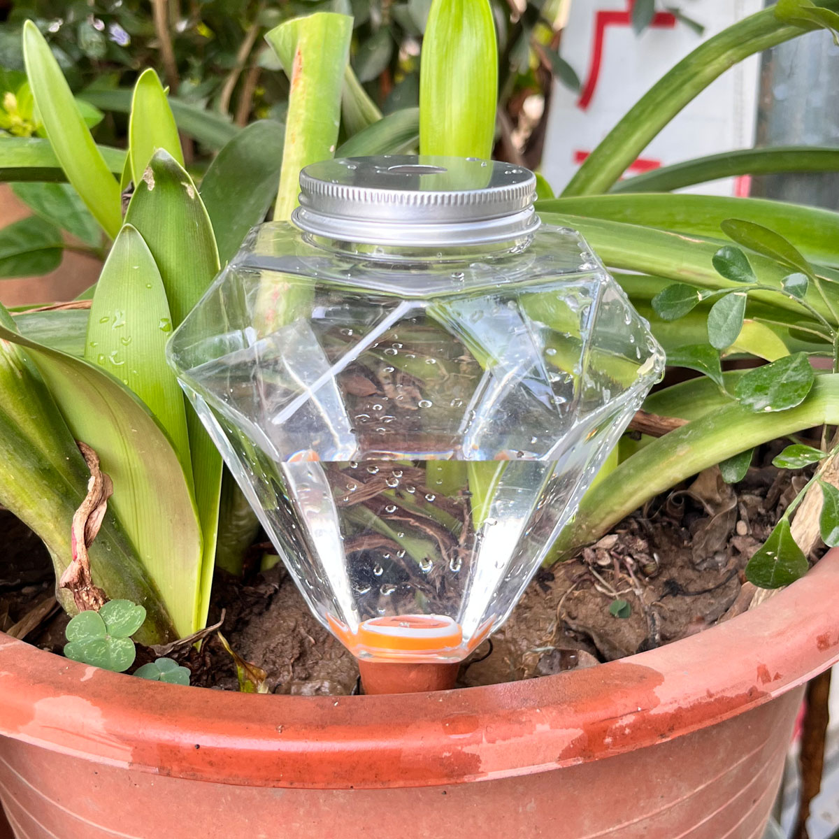 1 szt. Urocza plastikowa maszy – Automatic Plant Waterer recenzja i cena