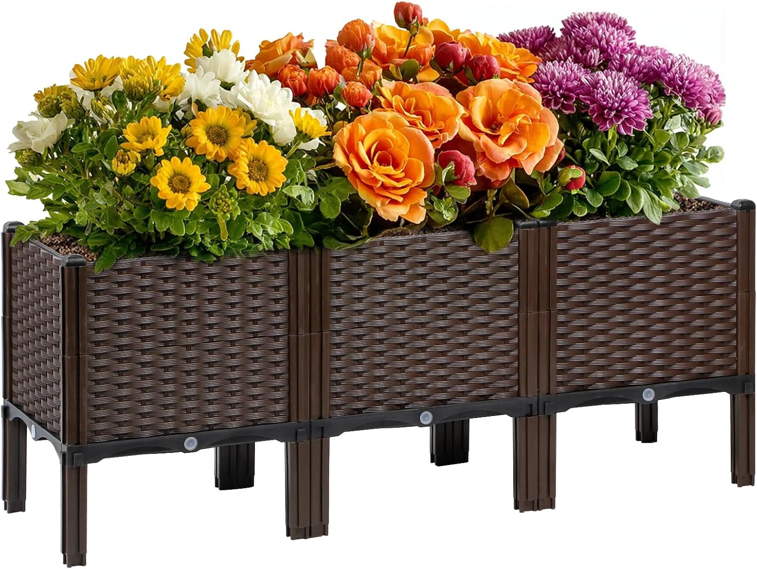 Zewnętrzna doniczka rattanowa  – Self-Watering Planter recenzja i cena